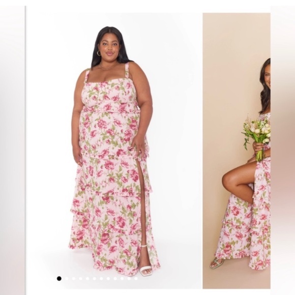 Show Me Your Mumu  Lady Corset Tiered Maxi Dress Garden Romantic size 2X New - Picture 5 of 12